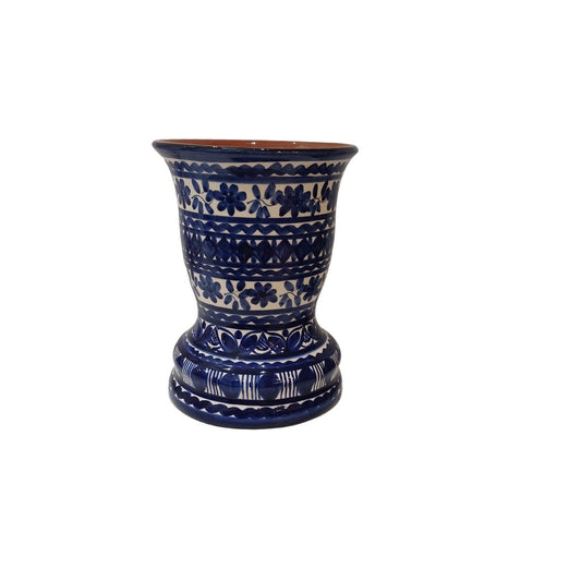 Jarra em cerâmica tradicional portuguesa Azul e branca