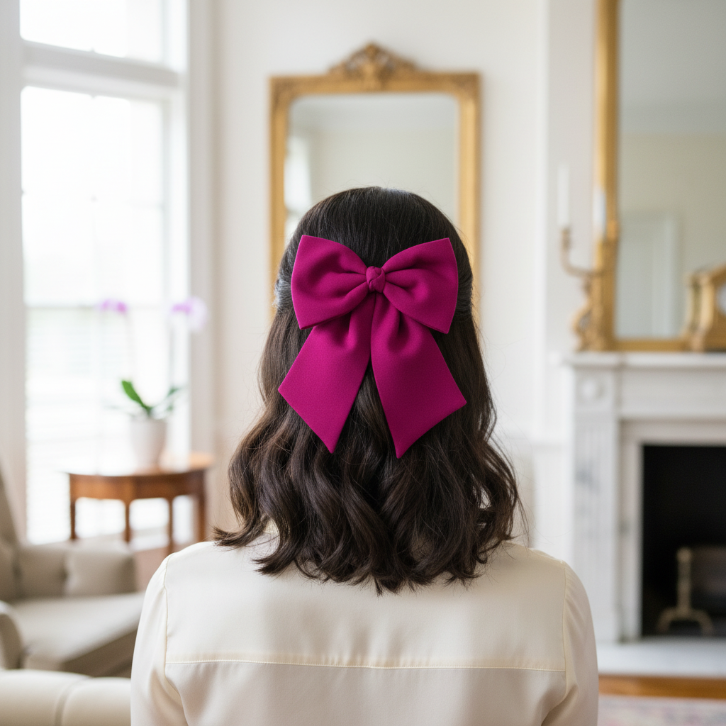 Laço de cabelo bouganvilea