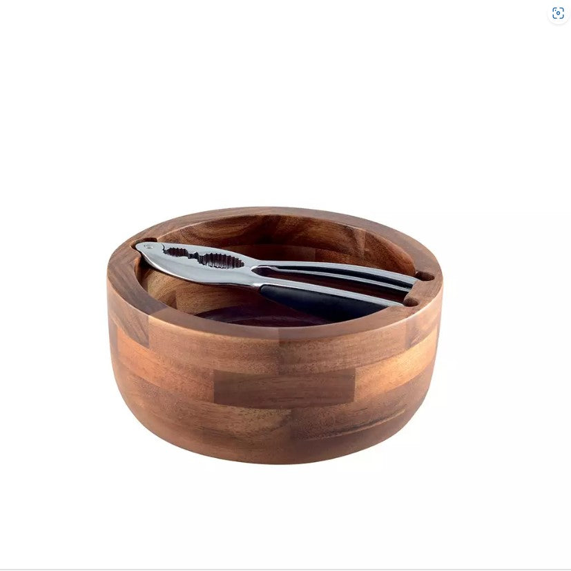 Taça Quebra-nozes madeira