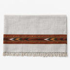 Pashmina Artesanal em Lã de Merino Natural