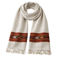 Pashmina Artesanal em Lã de Merino Natural