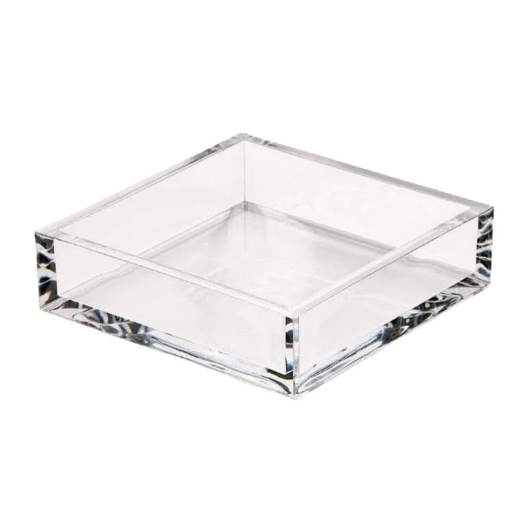 Porta guardanapos acrílico Quadrado