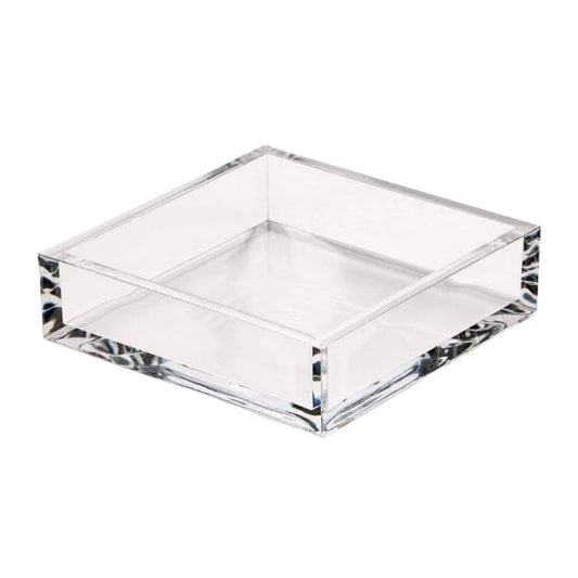 Porta guardanapos acrílico quadrado