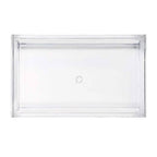 Porta guardanapos acrílico rectangular