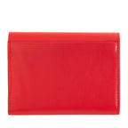 Porta moedas Galápagos Red Flame em pele-DUDU