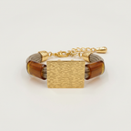 Pulseira bege corda naútica