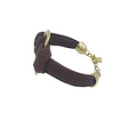 Pulseira feminina com cordão- Artesanal e exclusiva