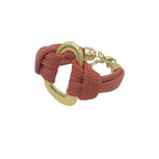 Pulseira feminina com cordão- Artesanal e exclusiva