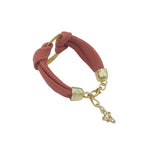 Pulseira feminina com cordão- Artesanal e exclusiva