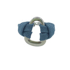 Pulseira feminina com cordão- Artesanal e exclusiva