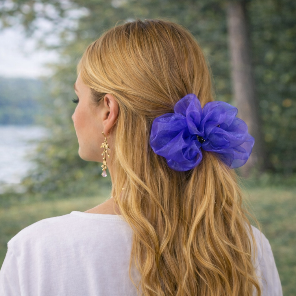 Scrunchie de Tule –Diversas cores