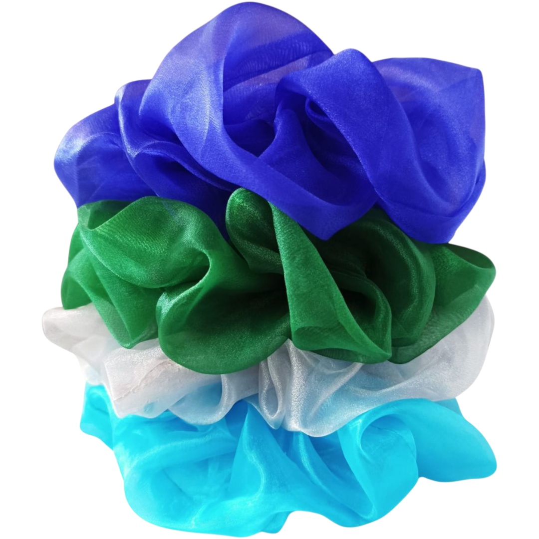 Scrunchie de Tule –Diversas cores