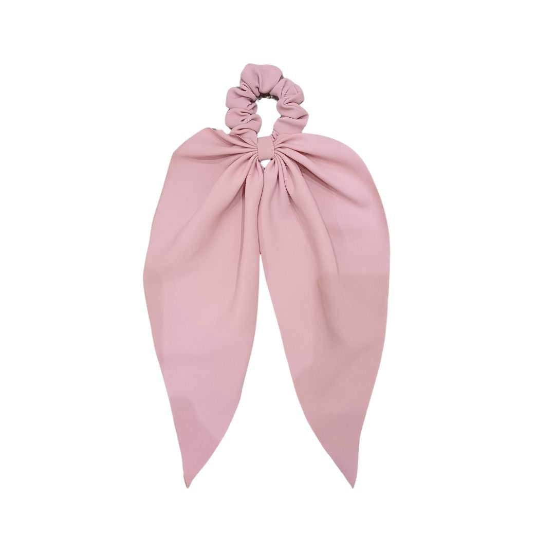 Srunchie Lenço Elegante rosa