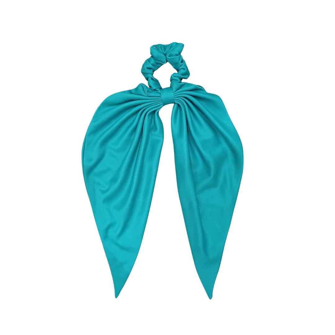 Srunchie Lenço Elegante turquesa
