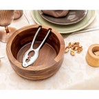 Taça Quebra-nozes madeira