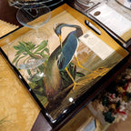 Tabuleiro de Laca de Garça Audubon Birds
