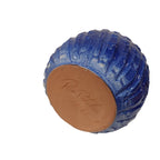 Vaso azul cobalto "Textura Atlantica"2