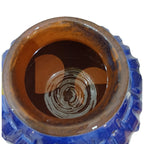 Vaso azul cobalto "Textura Atlantica"3