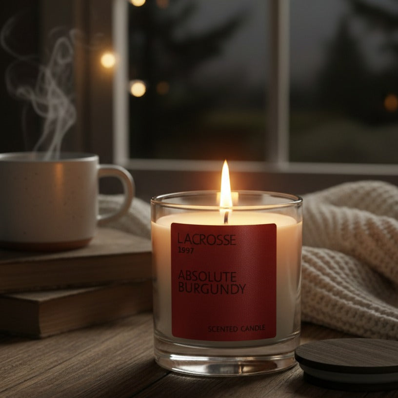 Vela Perfumada Lacrosse Absolute Burgundy 200g
