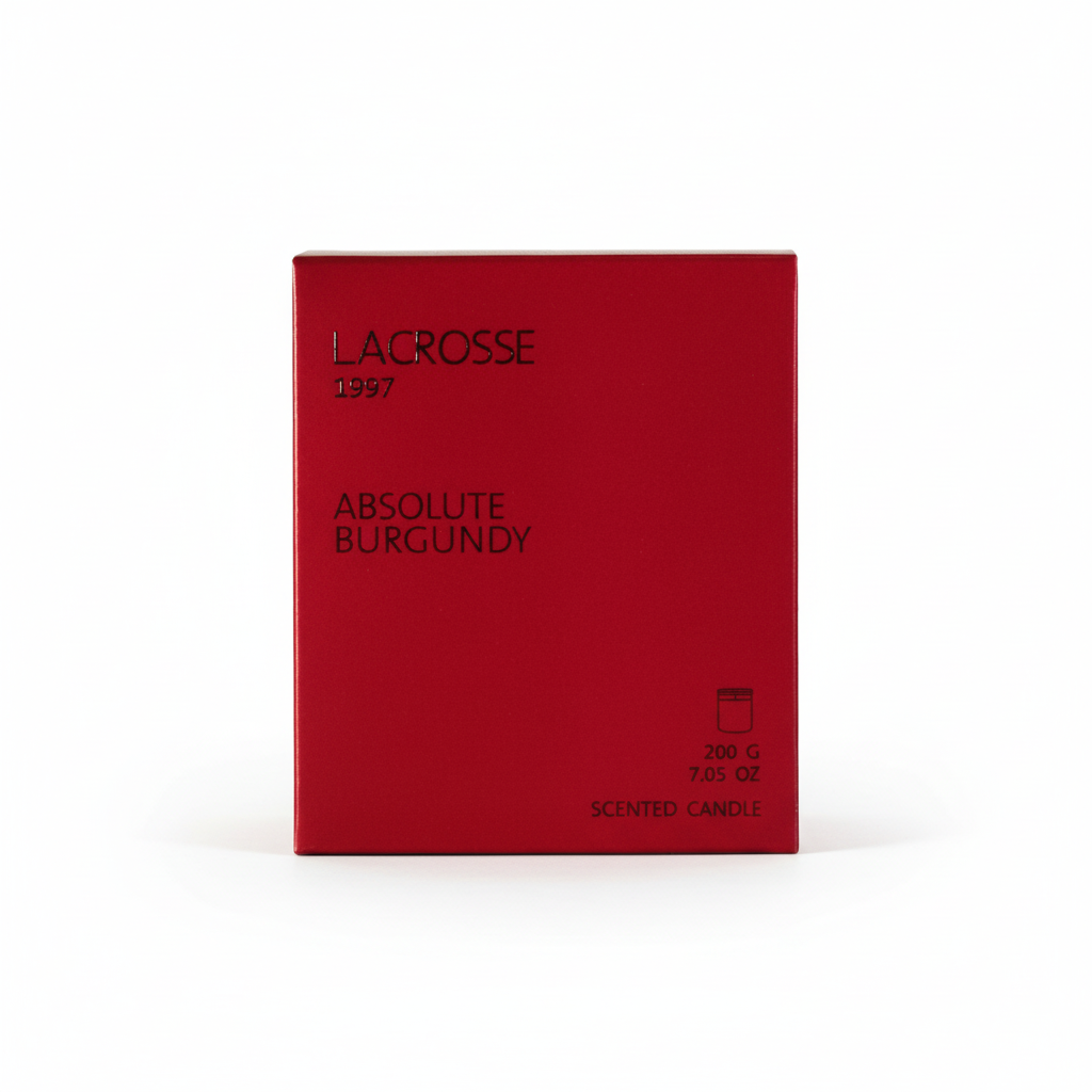Lacrosse Absolute Burgundy box - white background