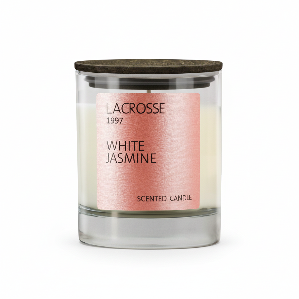 Vela Perfumada Lacrosse White Jasmine 200g