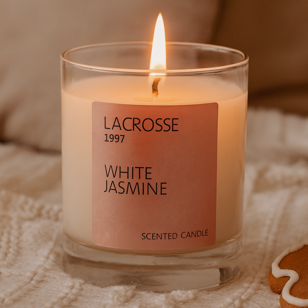 Vela Perfumada Lacrosse White Jasmine 200g