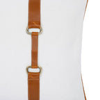 Almofada branca com fivela (capa)