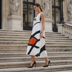 Exterior urbano — stilettos visíveis