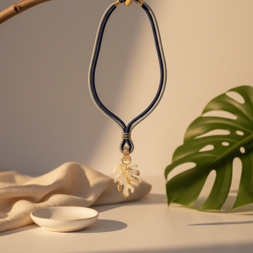 Lifestyle - Colar de Corda Náutica em Ambiente Tropical