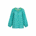 Packshot - Blusa Ikat Turquesa