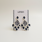 Packshot Brincos Latido Azul