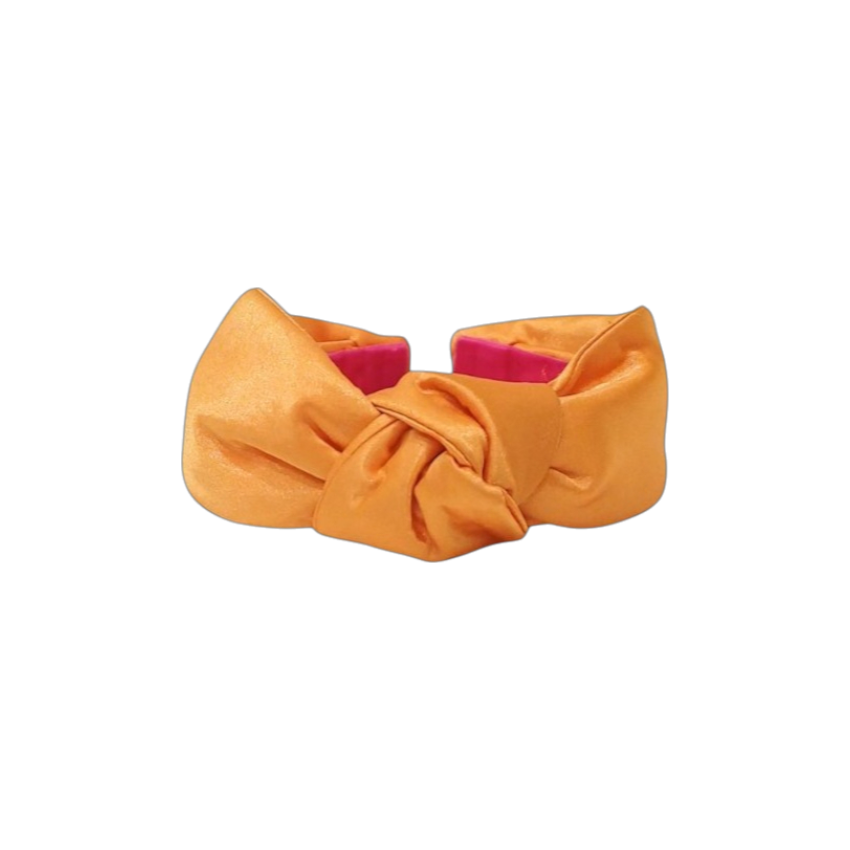 Orange headband - Brightness and Sophistication
