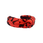 Silk and velvet headband