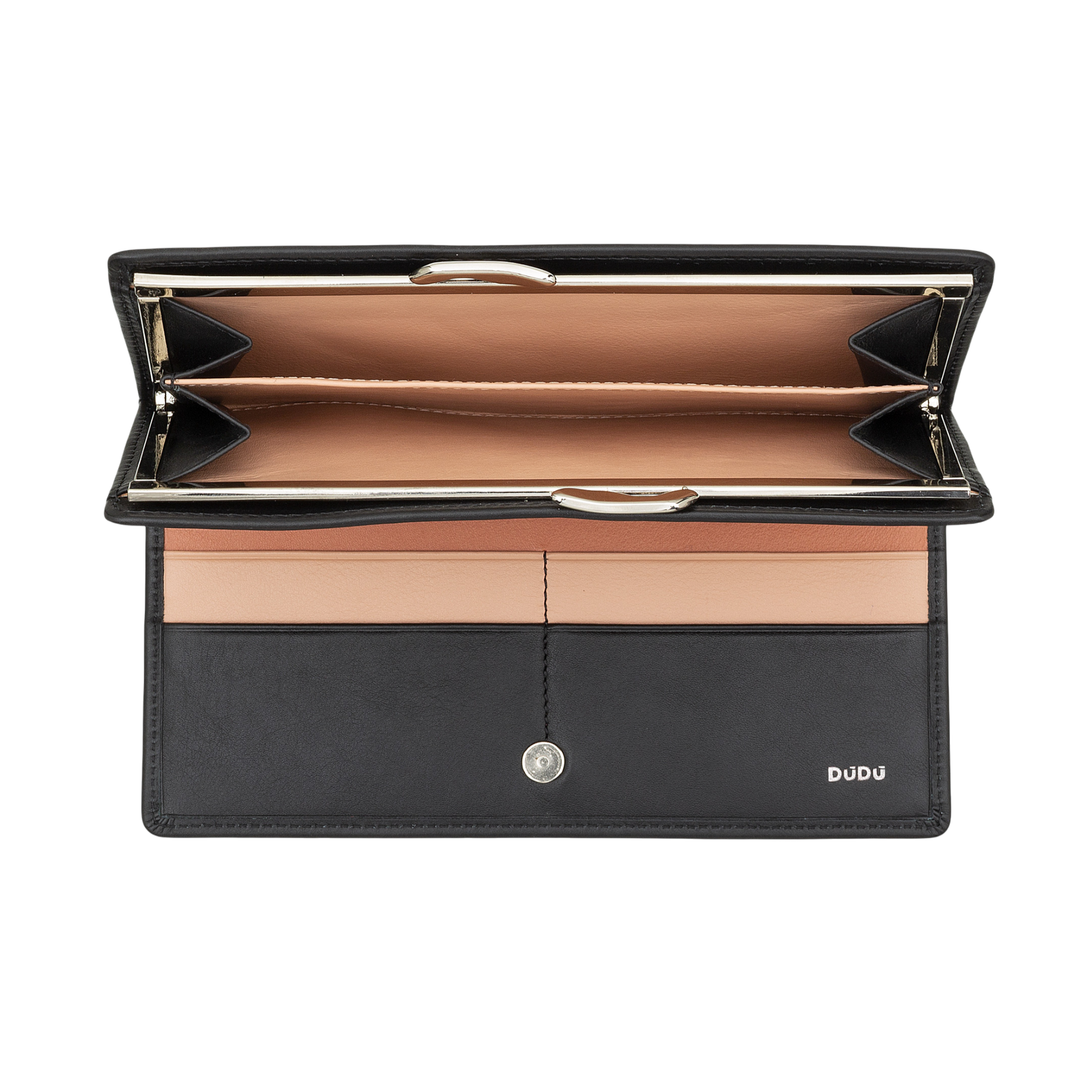 Carteira de Pele Chloé Preta com Proteção RFID