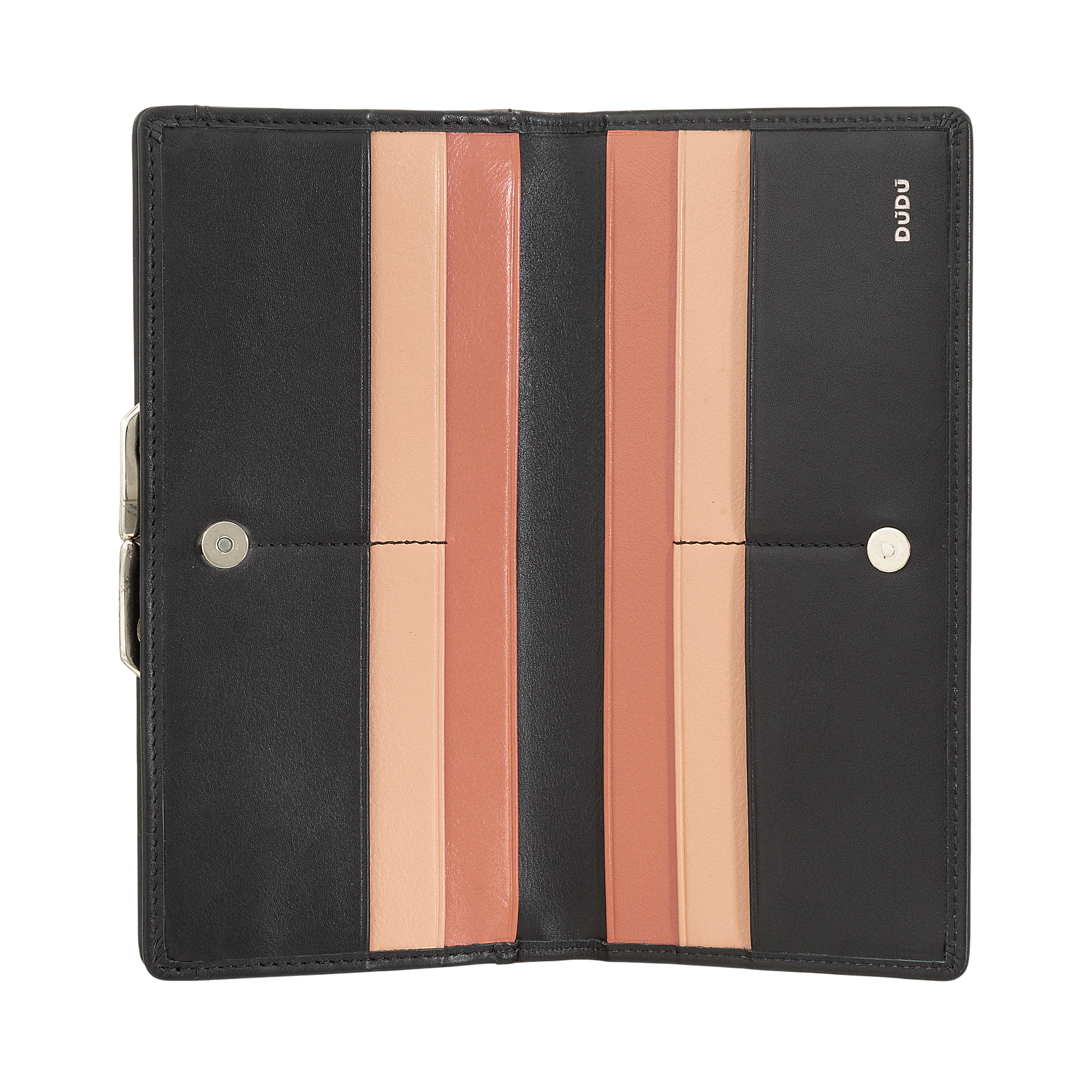 Carteira de Pele Chloé Preta com Proteção RFID