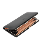 Carteira de Pele Chloé Preta com Proteção RFID